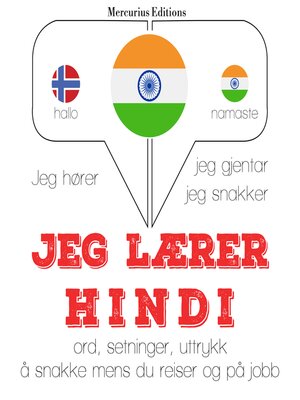 cover image of Jeg lærer hindi